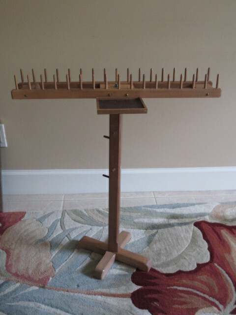 Handcrafted Portable Needlepoint/Embroidery Thread Stand