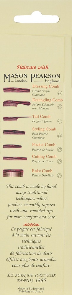 Mason Pearson Cutting Comb, 0.3 lb.