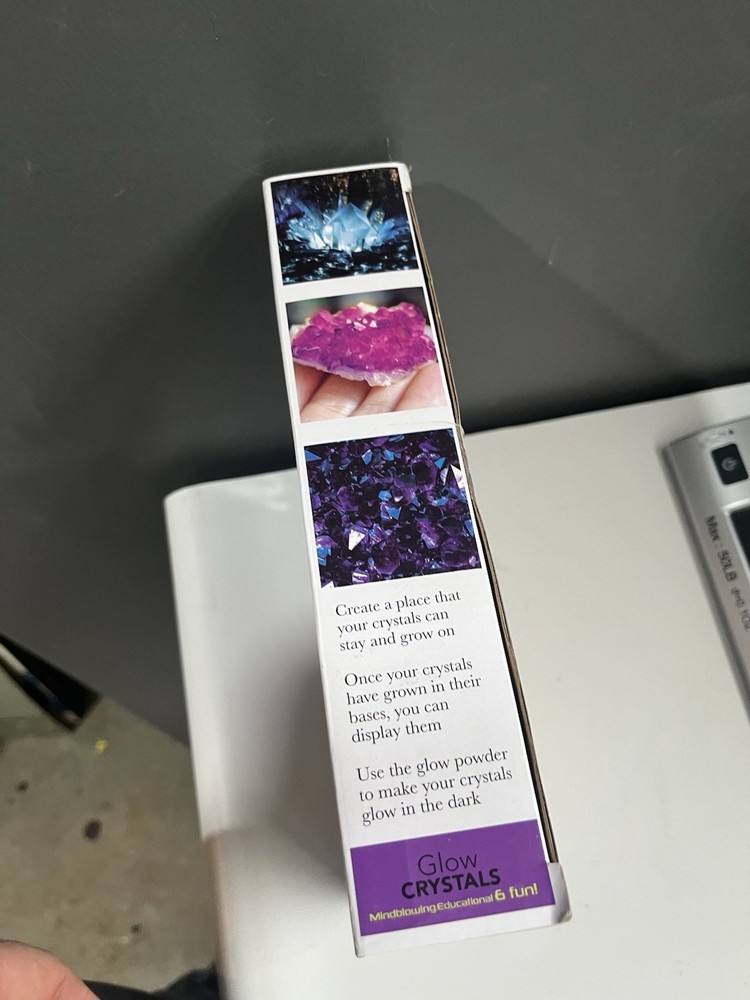 NEW Science Squad Unbelievable Science Grow & Create Crystals