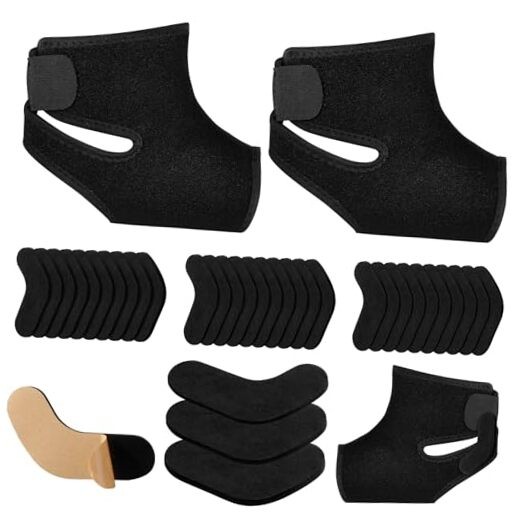 2 Pcs Ski & Snowboard Boot Fitting Liner Sleeve with 30 Pack J Bars Fitting