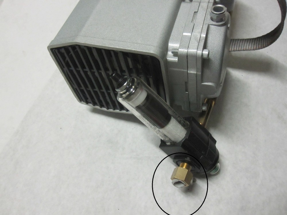 Gast BFB-DAA-P716A-EB High-Capacity Vacuum Pump