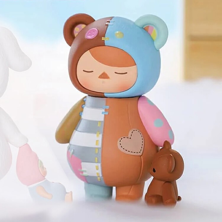 12pcs Basic Authentic Pucky Sleeping Babies Series Blind Box Confirmed Figure