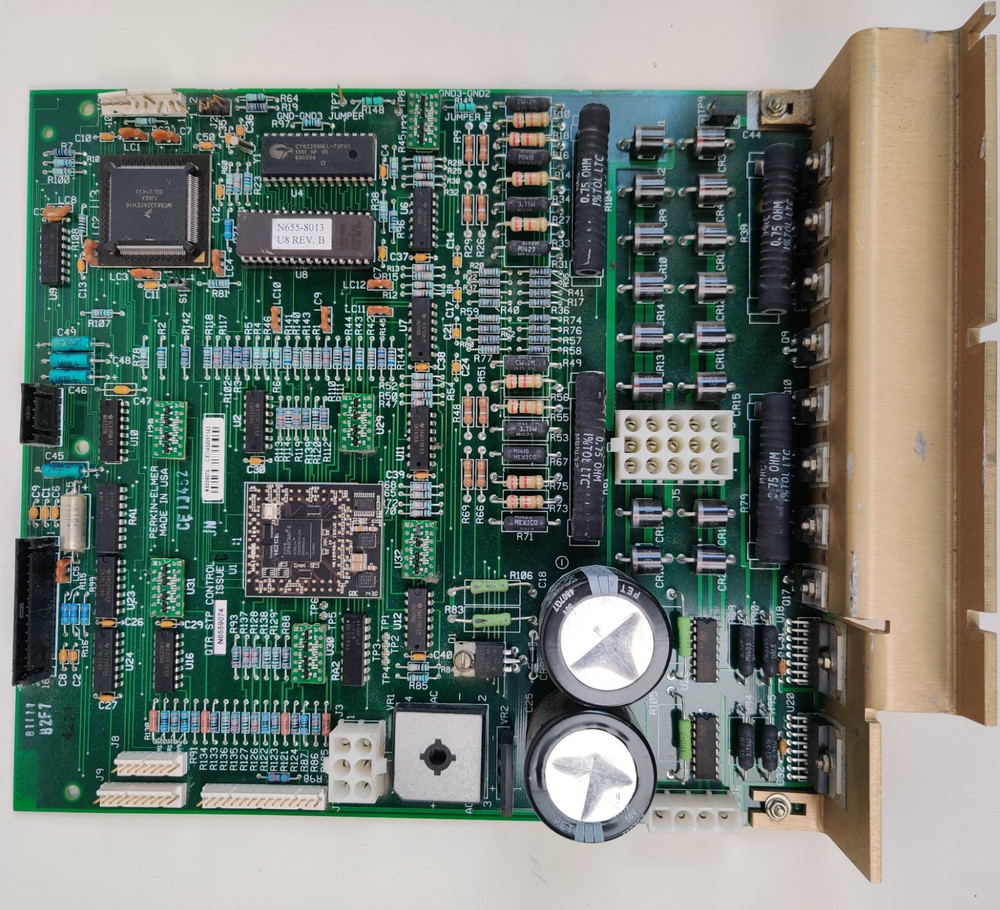 PerkinElmer Clarus GC N6559074 rev C QTR Step Controller Board PCB