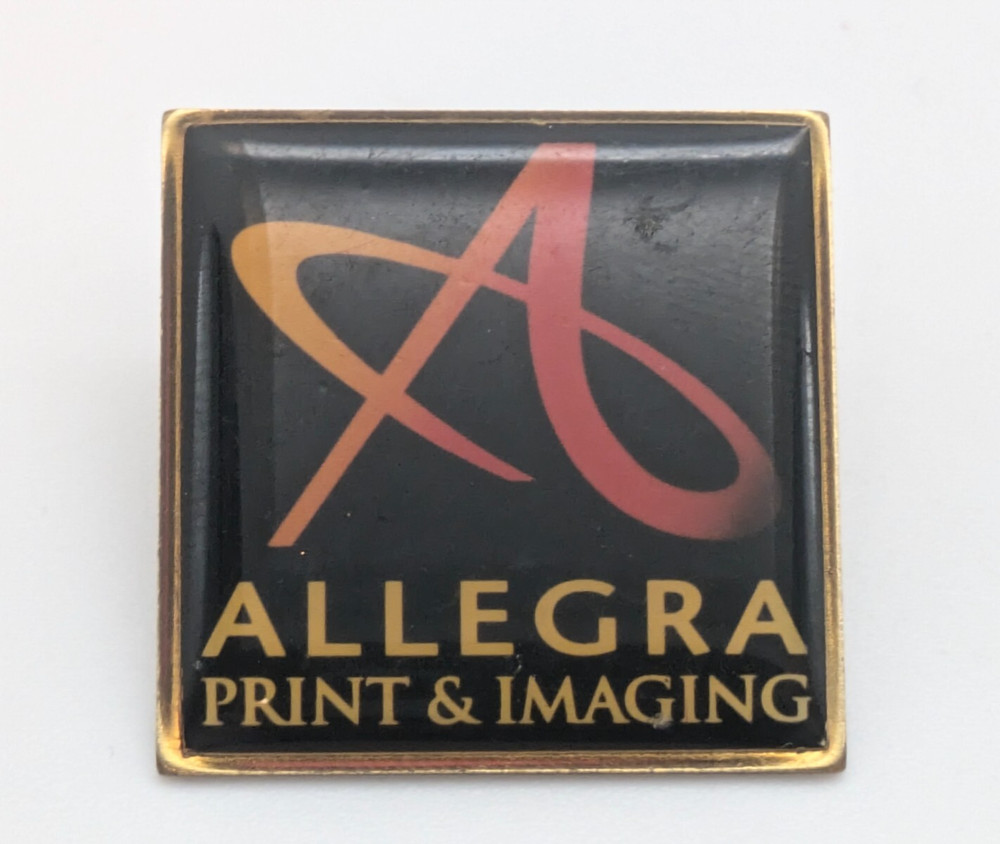 Allegra Print & Imaging Lapel Pin