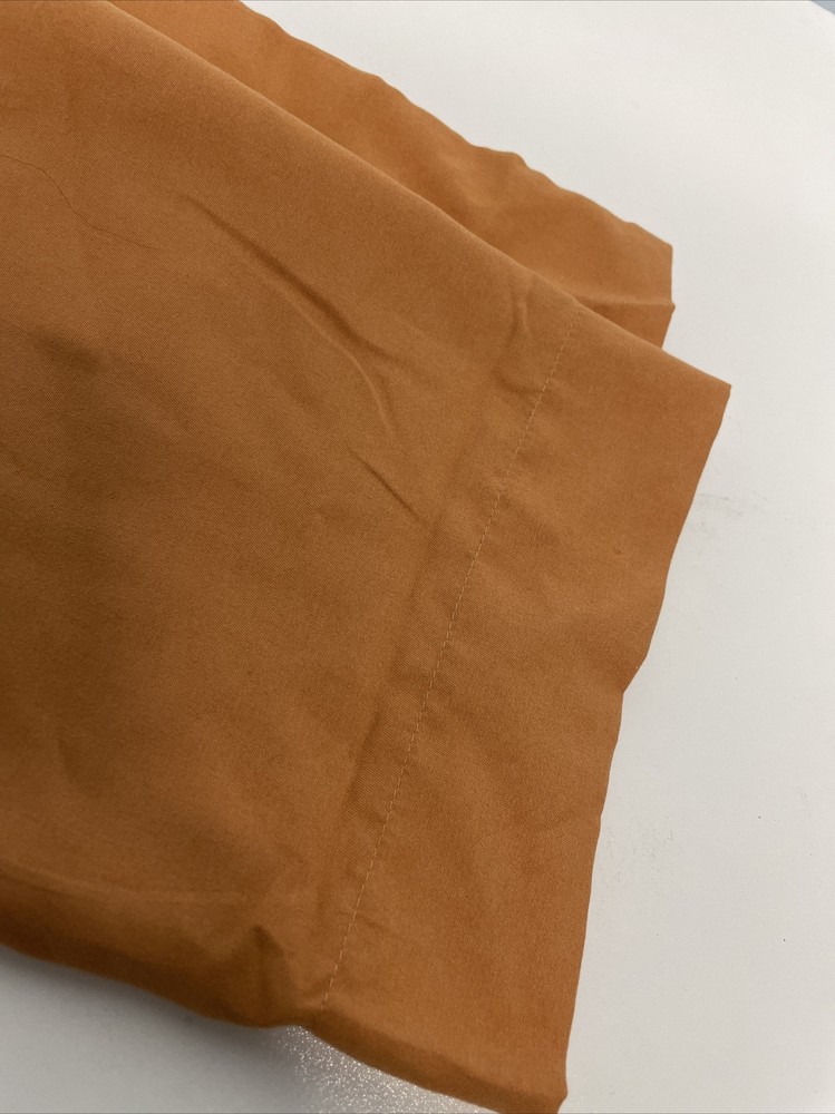 King Sham Orange Microfiber NEW (No Tags) Single 20x36