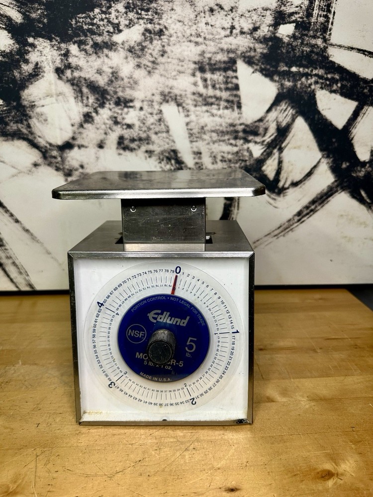 Edlund SR-5 Premier Series 5 lb Mechanical Portion Scale