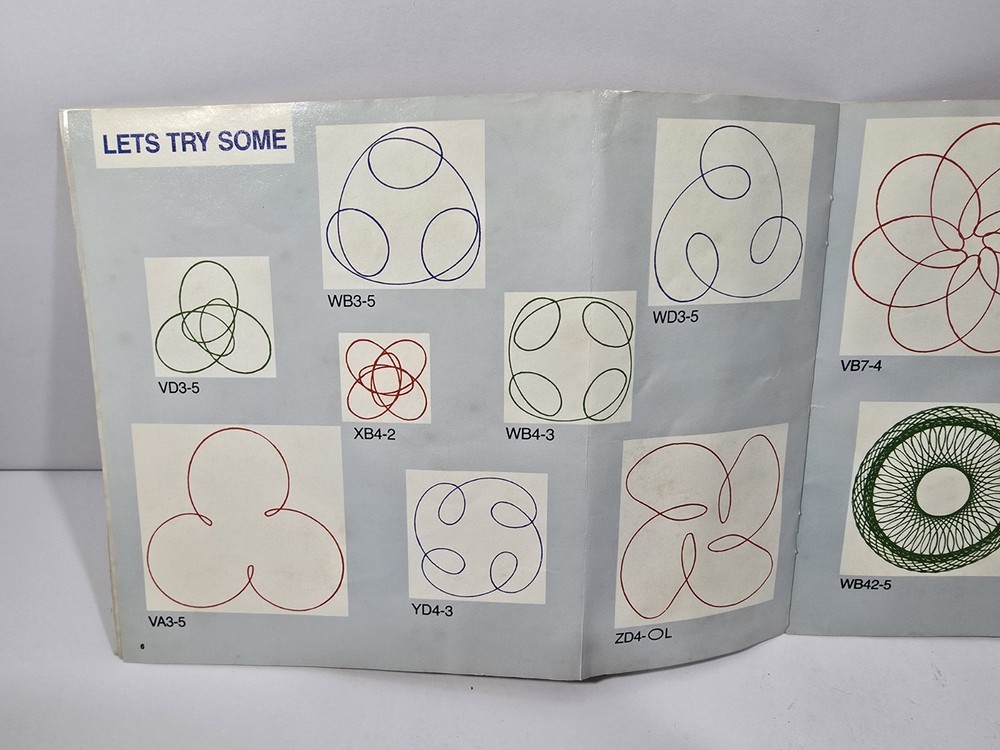 Ohio Art Program A Sketch Design Machine Instruction Booklet