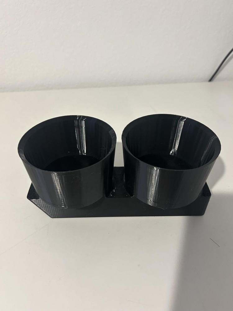 BMW E30 Cupholder Double 20oz Cup Holder Black