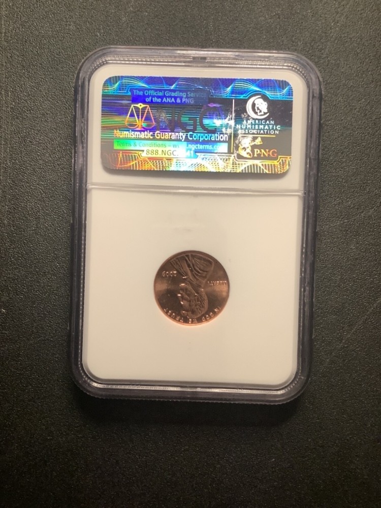 2009 NGC MS 66 RD Lincoln Penny