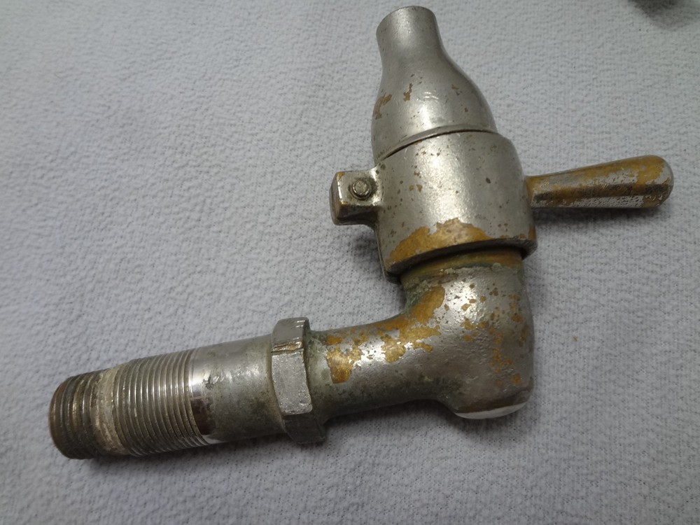 Antique Brass Hot & Cold Faucets