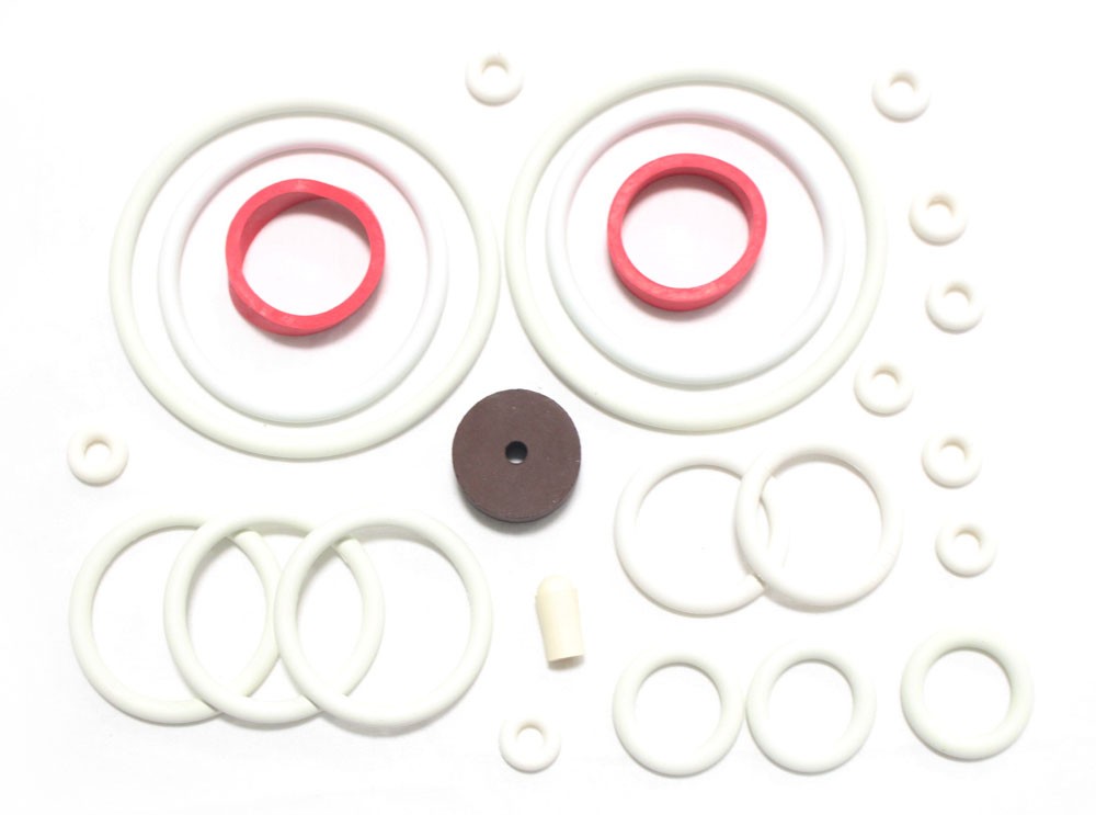 Williams River Boat Pinball Machine Replacement Repair Rubber Ring Kit White
