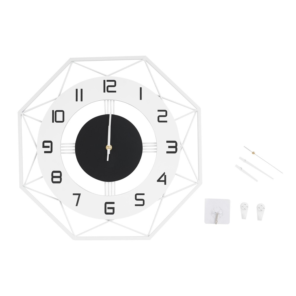 Wall Mounted Clock for Indoor, Modern Wall Clock Decorative Indoor Wall Clock