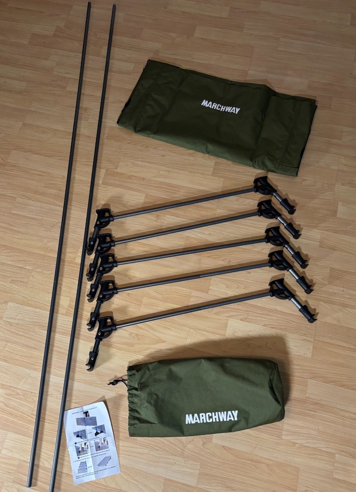 Marchway Lightweight, Easy setup Camping Cot - up to 275Lbs