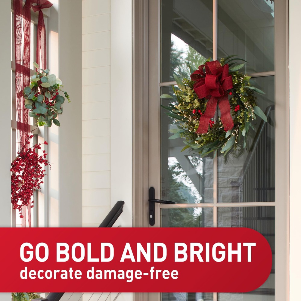 Command Outdoor Medium Black Wire Toggle Hooks, 2 Hooks and 3 Medium,