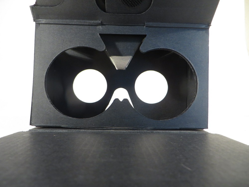 Virtual Reality Viewer Smartphone Black Cardboard
