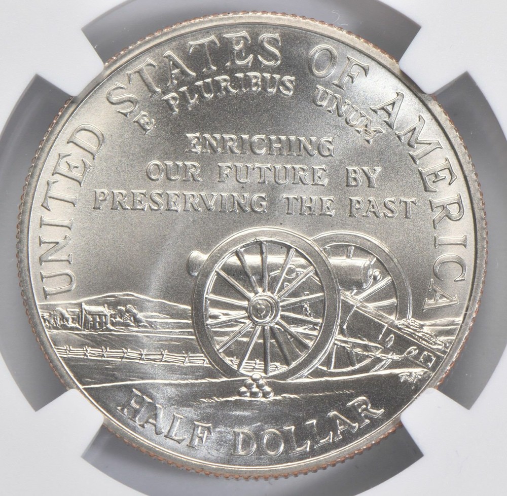 1995-S MS70 Civil War Battlefields Commemorative Half Dollar NGC