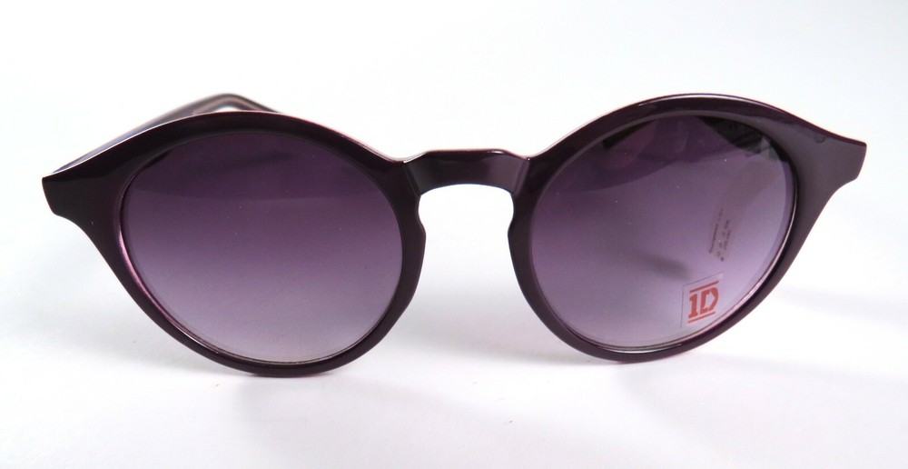 One Direction 1D Sunglasses "Light", Purple Frame, size 47-20-130, NEW