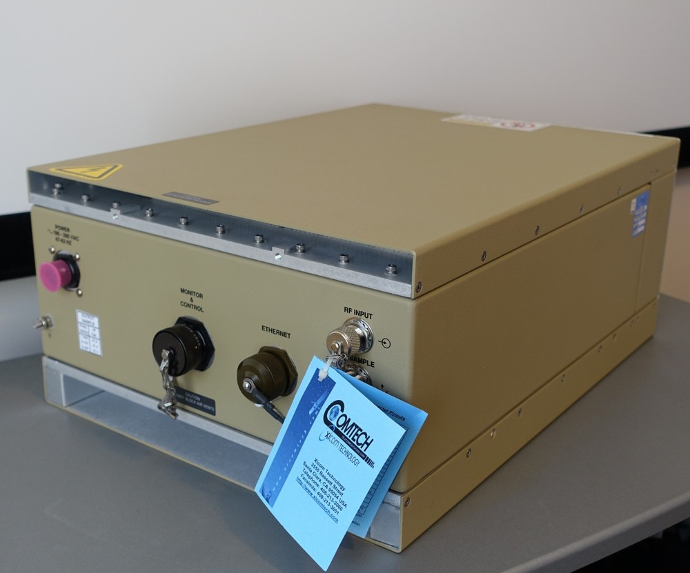 Comtech Xicom XTSLIN-200X – 200W X-Band GaN Solid State Power Amplifier (SSPA)