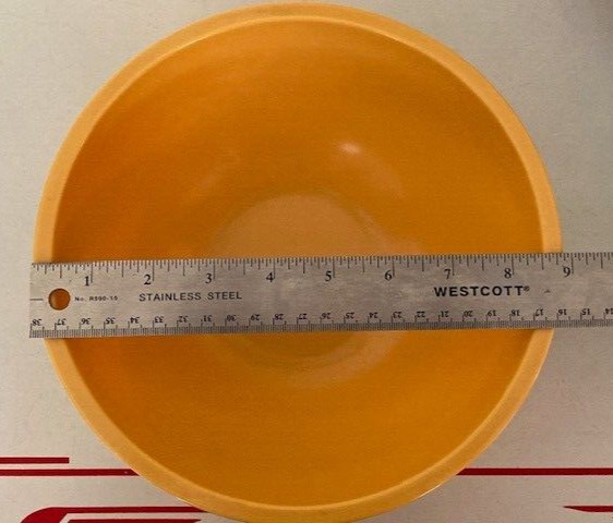 GHP 4 Piece Heavy Melamine Nesting Mixing Bowls Multi-Colors Assorted Sizes