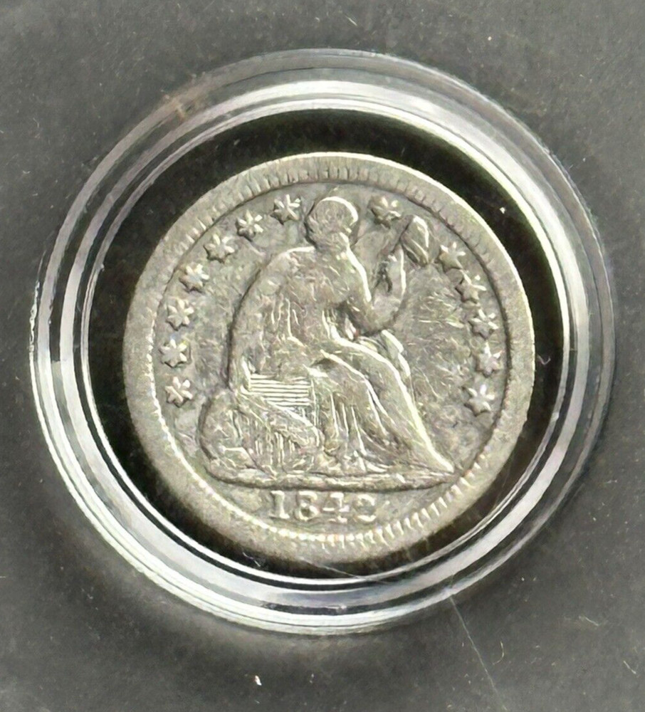 1842 Seated Liberty Half Dime