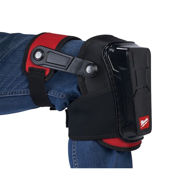 Milwaukee Tool 48-73-6030 Performance Knee Pad, Hard Shell, Plastic Pad, Fabric