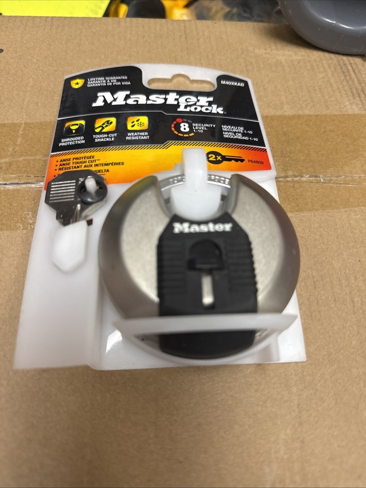 Master Lock Padlock 2 3/4In Steel Keyed Alike Disk