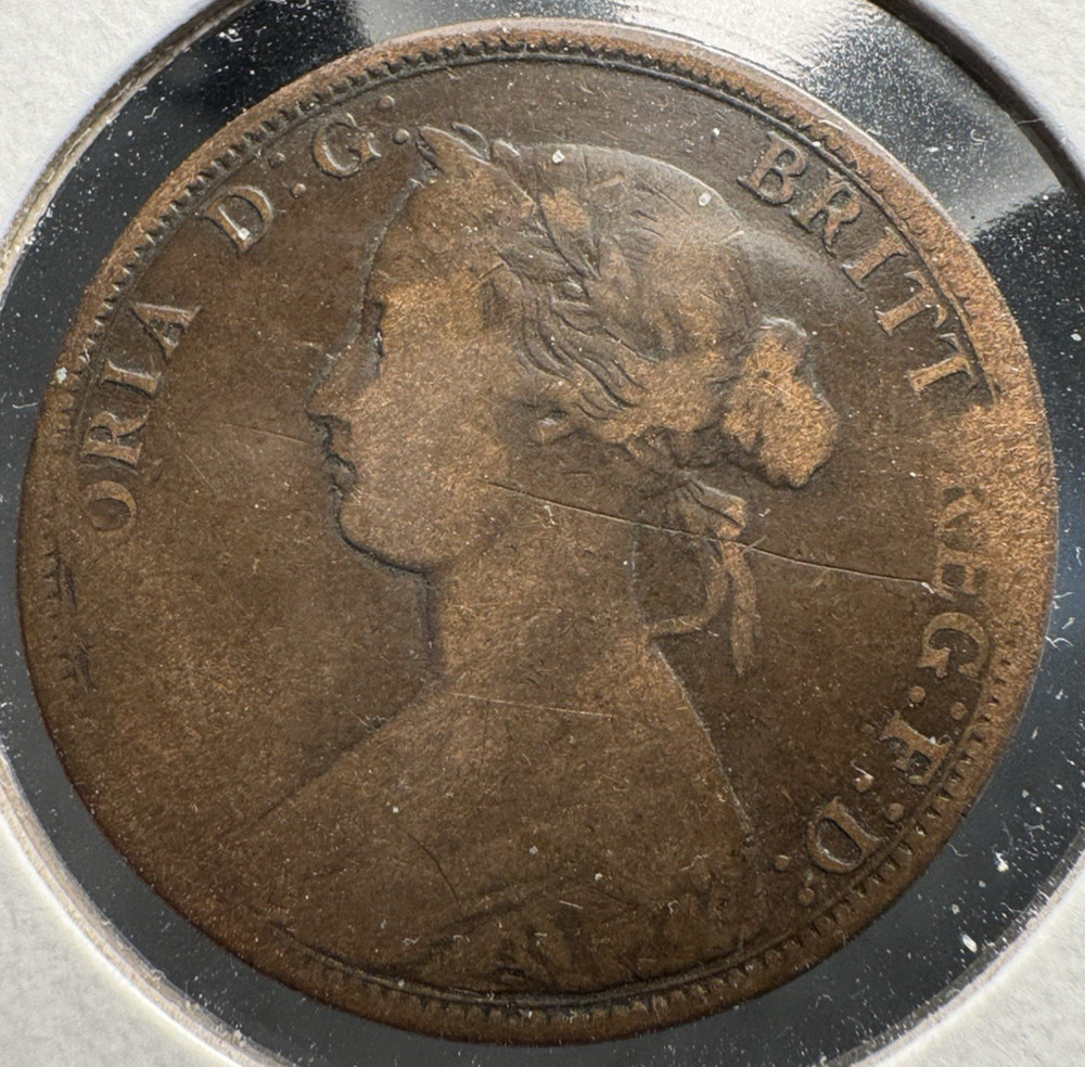 1862 1 ONE CENT NOVA SCOTIA KEY DATE!