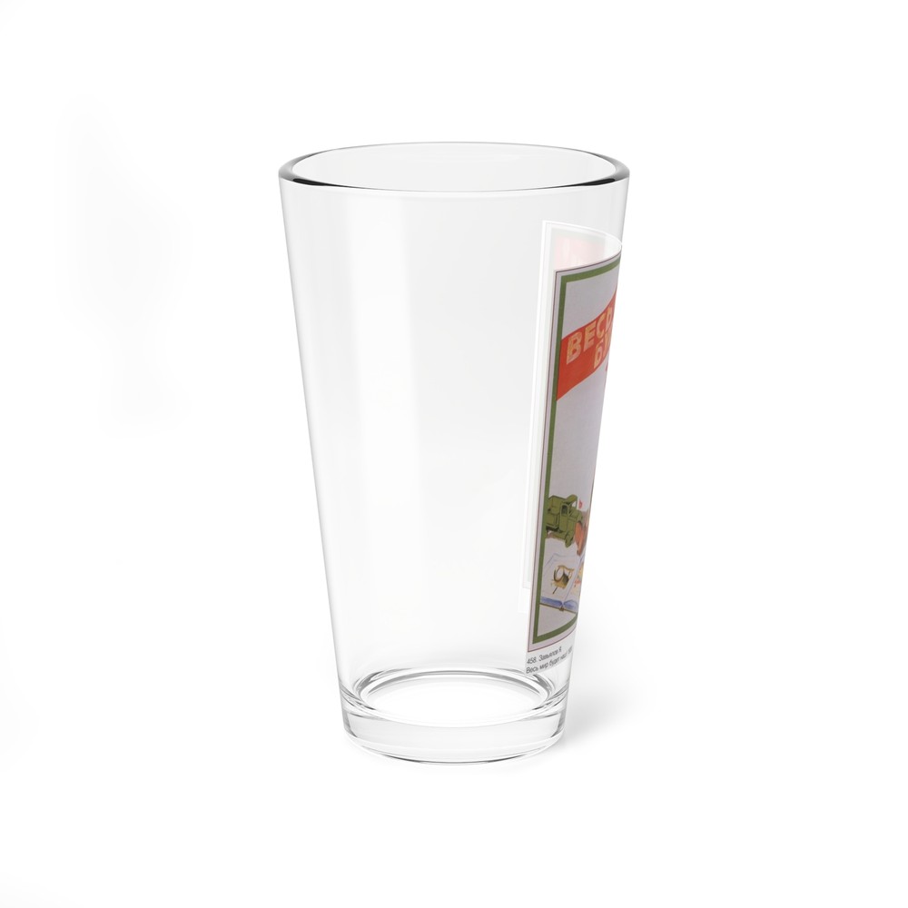 Soviet Era Poster 232 - Pint Glass 16oz
