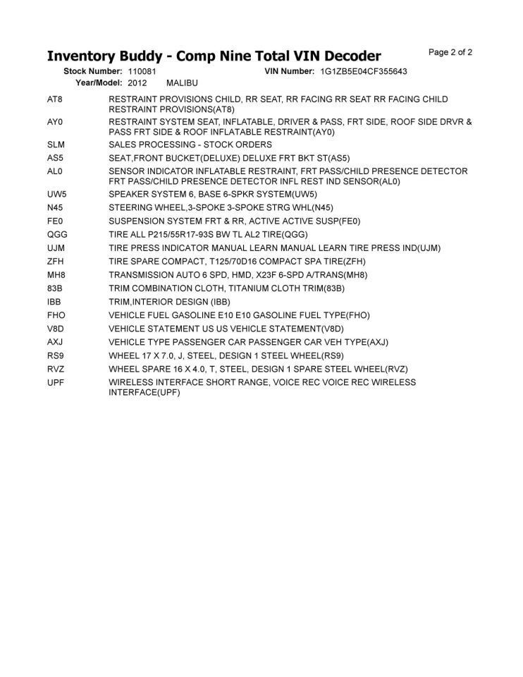 Temperature Control Manual Temperature Control Opt C60 Fits 08-12 MALIBU
