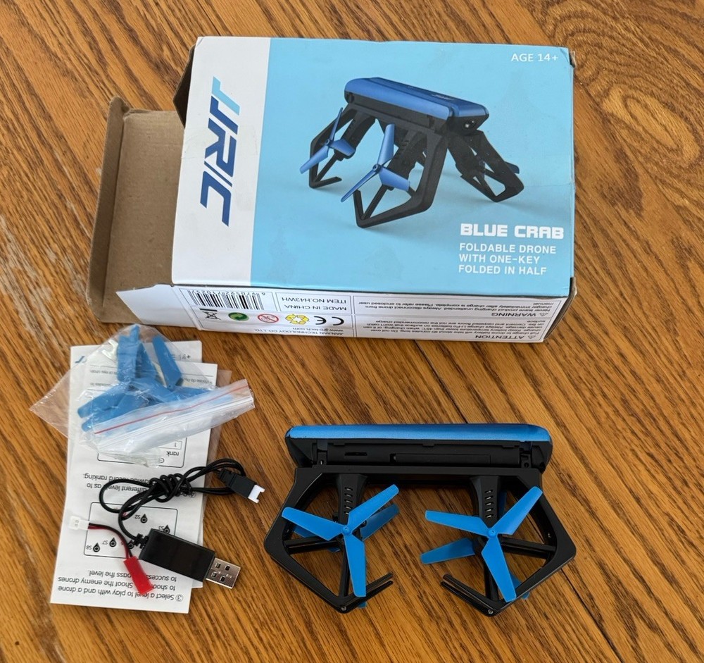 Blue Crab Foldable Drone