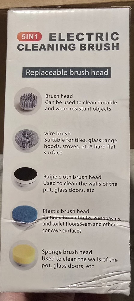 electric cleaning brush