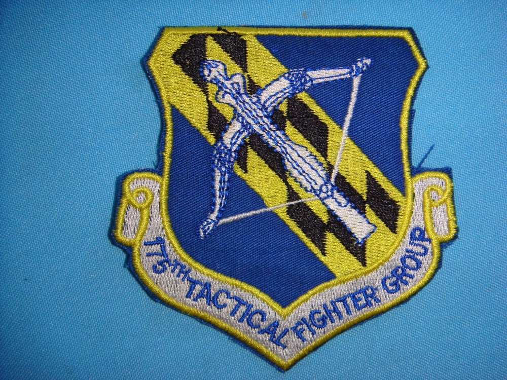VIETNAM WAR PATCH, USAF 175th TACTICAL FIGHTER GROUP