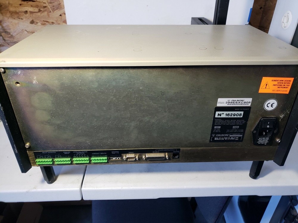 Gilson Aspec XL Solid Phase Extraction Autosampler With Tray