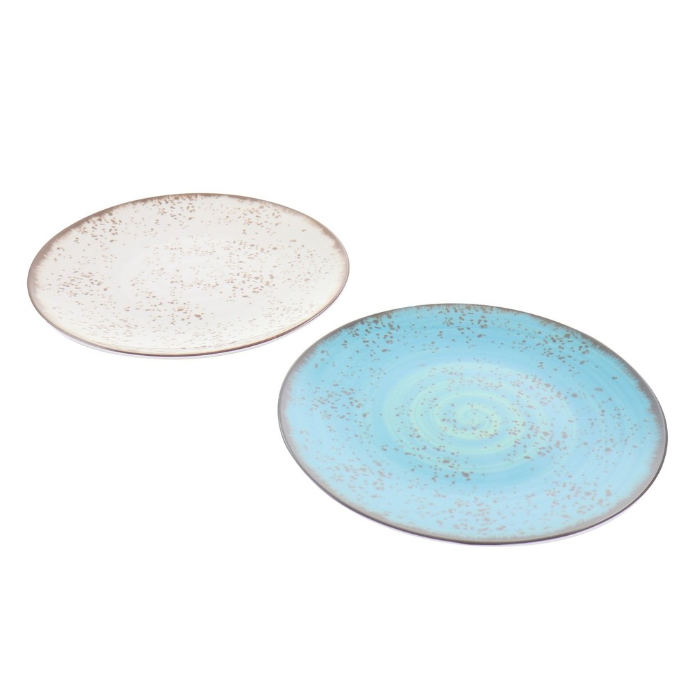 Pryce 12 Piece Melamine Dinnerware Set is Assorted Colors