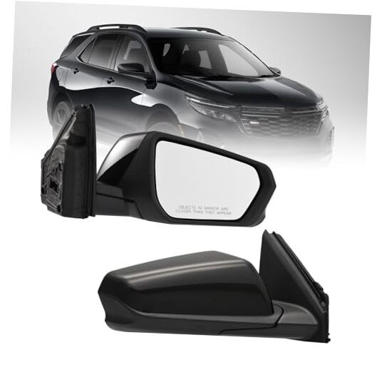 Side mirror assembly replacement, left side mirror assembly replacement, right