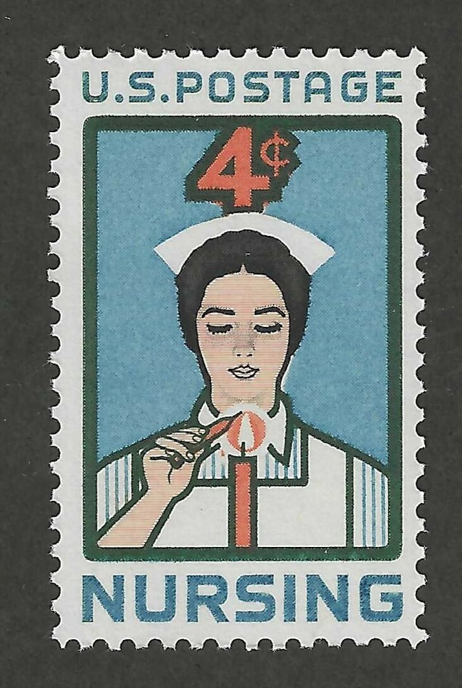 NURSING - U.S. POSTAGE STAMP (ISSUED IN 1961) - MINT CONDITION