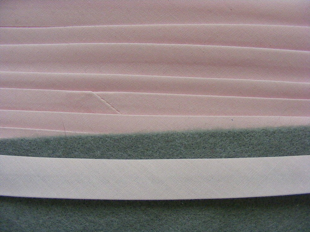 Bias Binding Pink Poly Cotton 12mm  x 10 mts