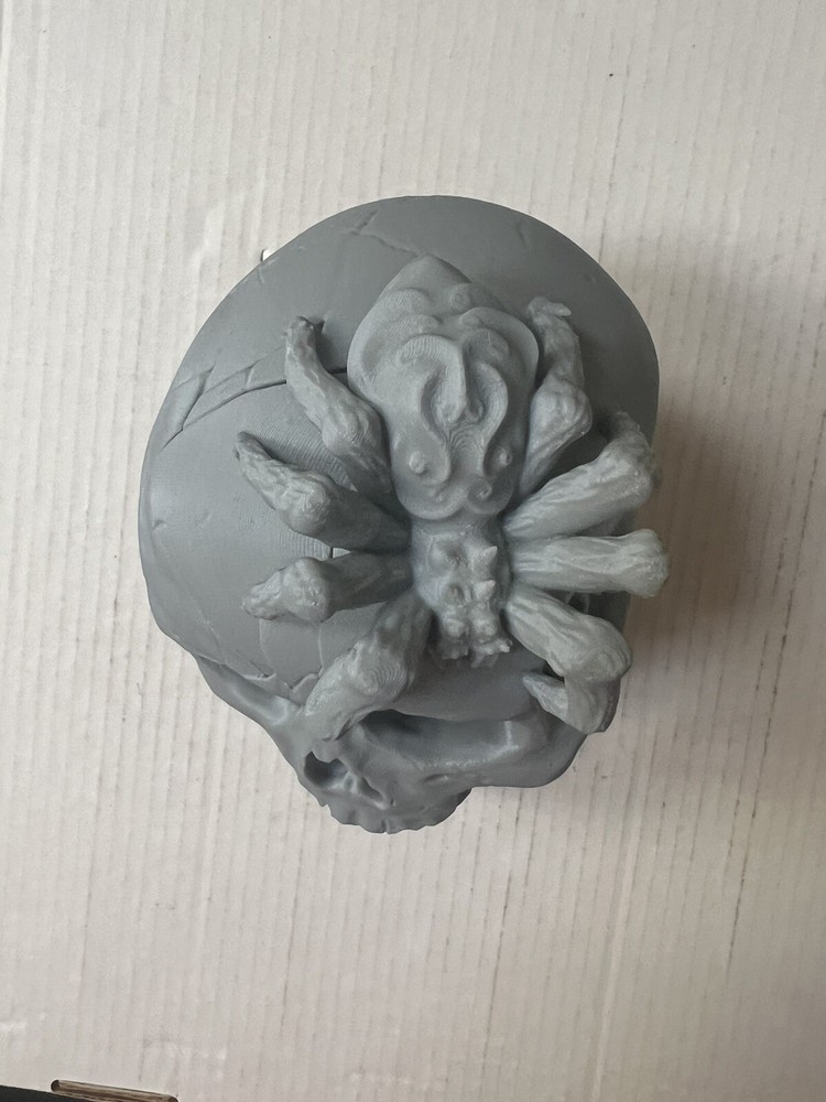 Dungeon & Dragons Roll Play Medieval Skull Dice Tower with Tarantula