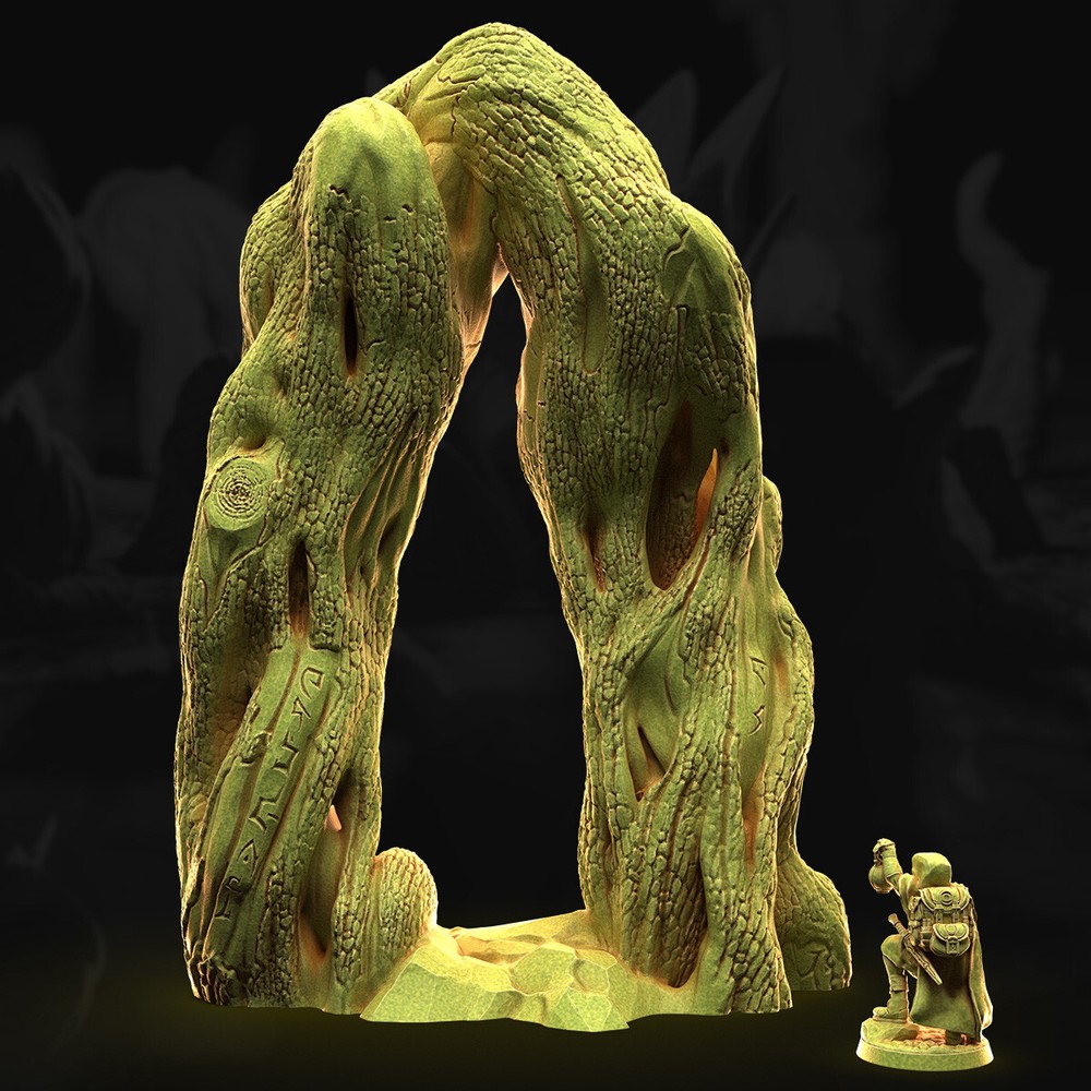 Tabletop Terrain - Fantasy - Arboreal Gate