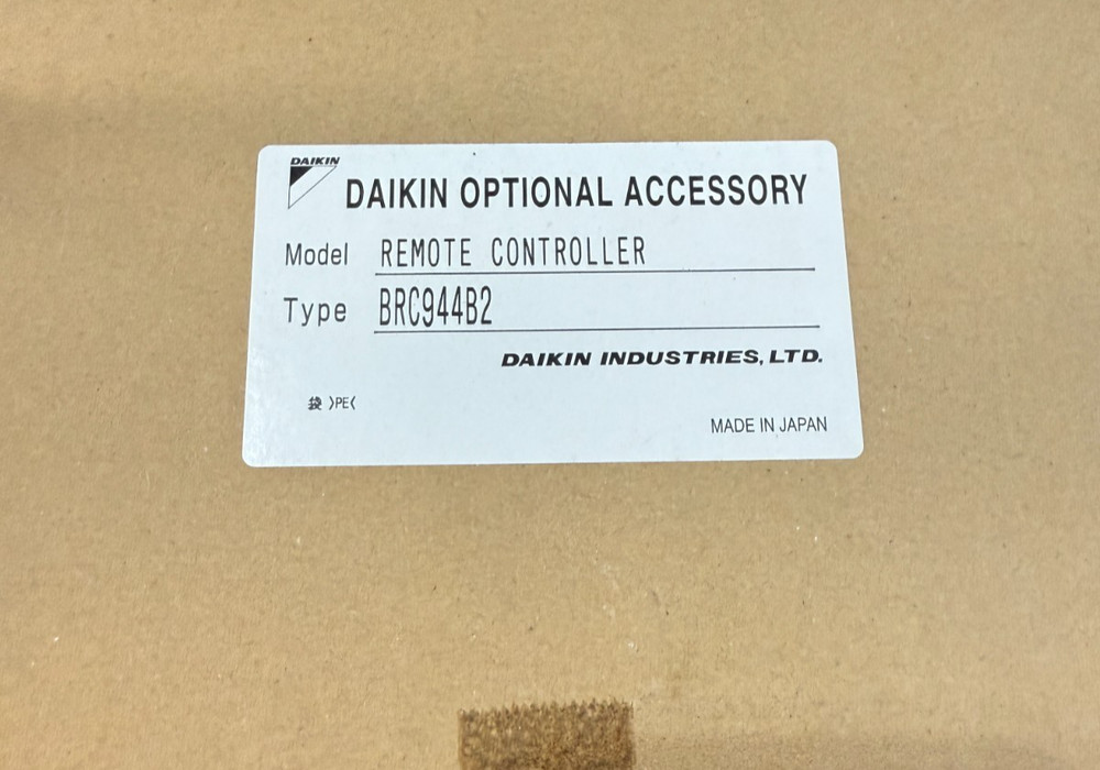 Daikin Optional Accessory REMOTE CONTROLLER BRC944B2