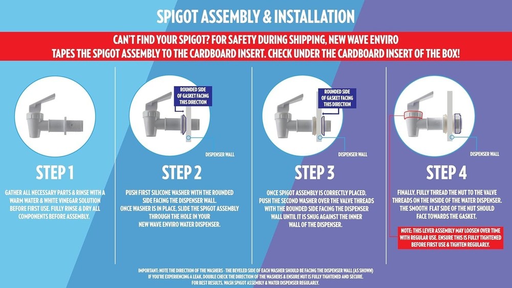 Porcelain Water Dispenser, Classic White