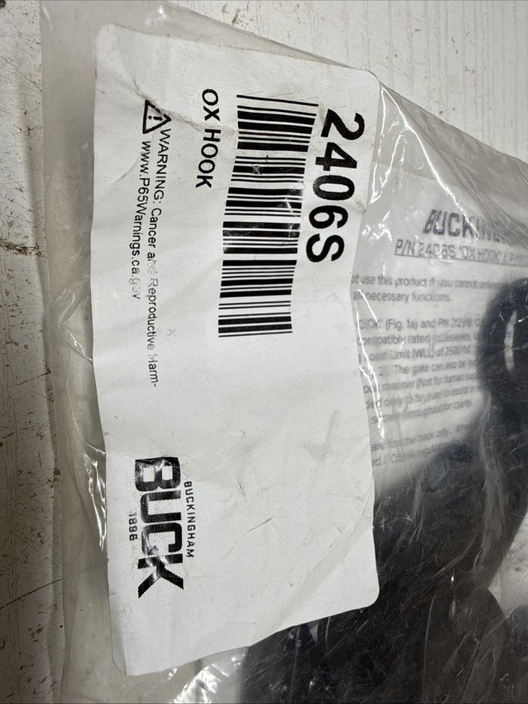 Buckingham Ox Hook 2406S