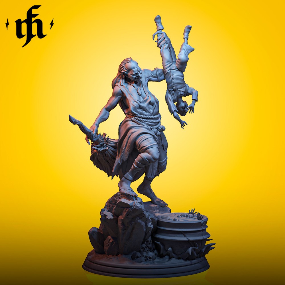 Grimnora by Midas Forge | D&D | DnD | Miniature | Print on Demand