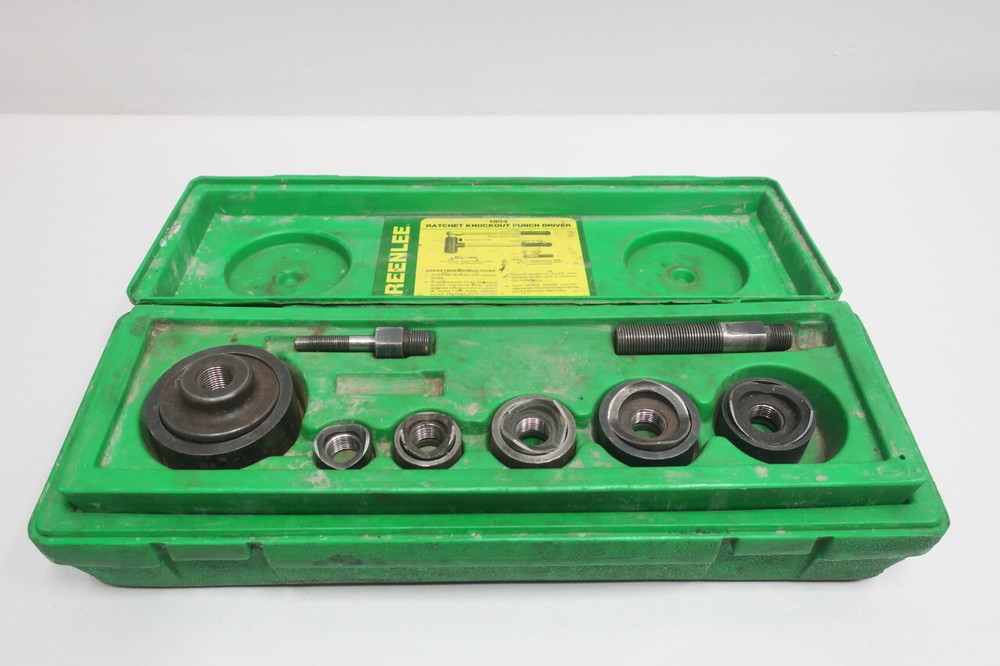 Greenlee 1804 Ratchet Knockout Punch Driver