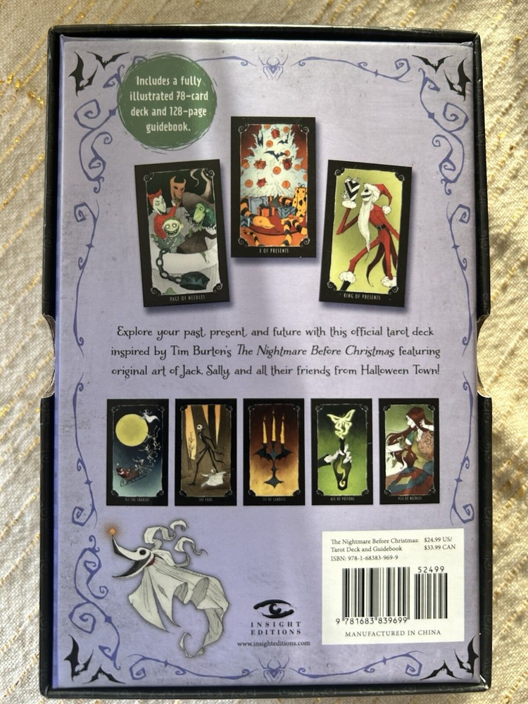 78 Tarot Card Deck NIGHTMARE BEFORE CHRISTMAS
