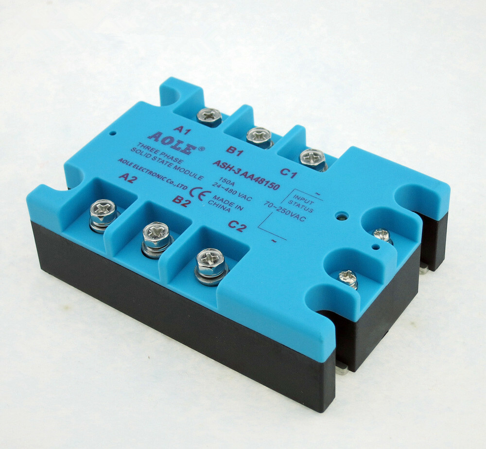 TSR-120AA-H three-phase solid state relay 120A AC control AC ASH-3 AA48120