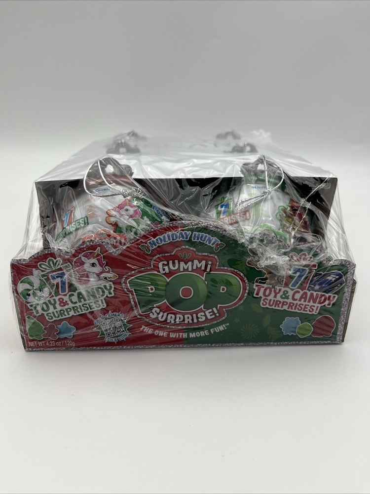 Holiday Gummy Pop Suprise 6pc