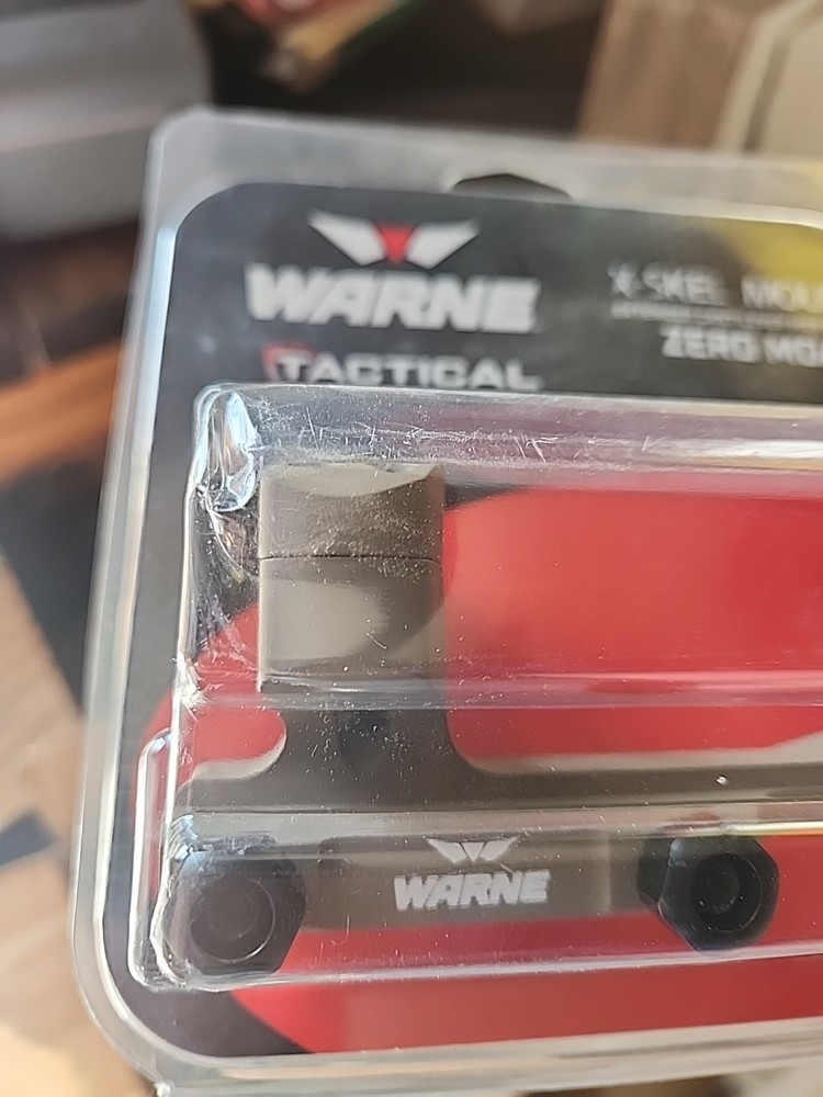 Warne XSKEL1DE Extended Skeletonized 1" MSR Mount - Dark Earth