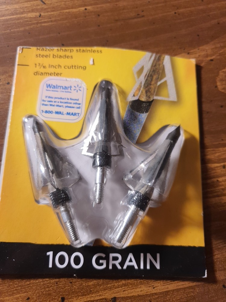 100gr 3 Fixed Blade Broadheads