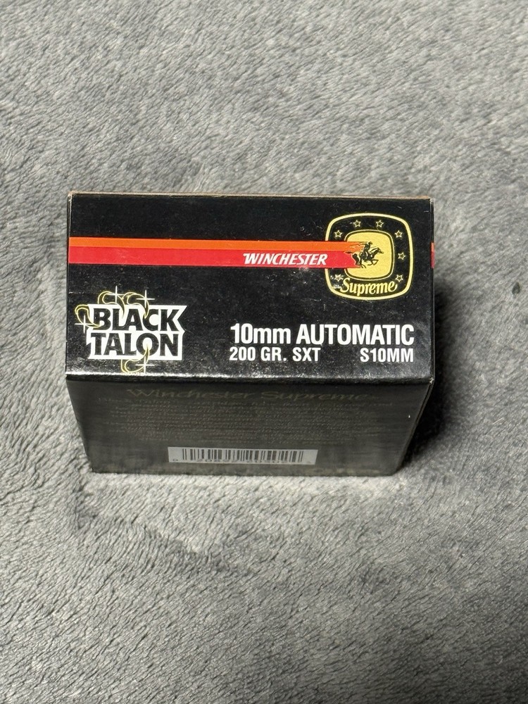 10mm Auto 200 GR SXT Black Talon Box EMPTY!!!